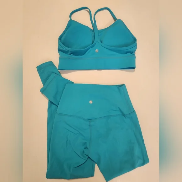CRZ YOGA Turquoise Pants & Jumpsuit Set - Picture 3 of 3